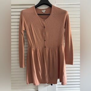 Sundance rose colored cardigan